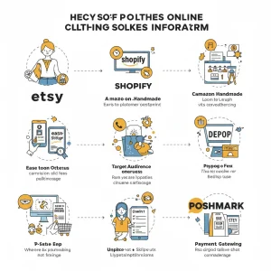 Як обрати платформу для продажу одягу: практичний гід