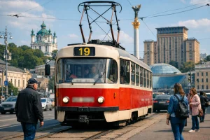 19 трамвай Київ: маршрут онлайн, список зупинок